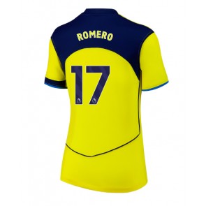 Lacne Ženy Futbalové dres Tottenham Hotspur Cristian Romero #17 2025-26 Krátky Rukáv - Tretina